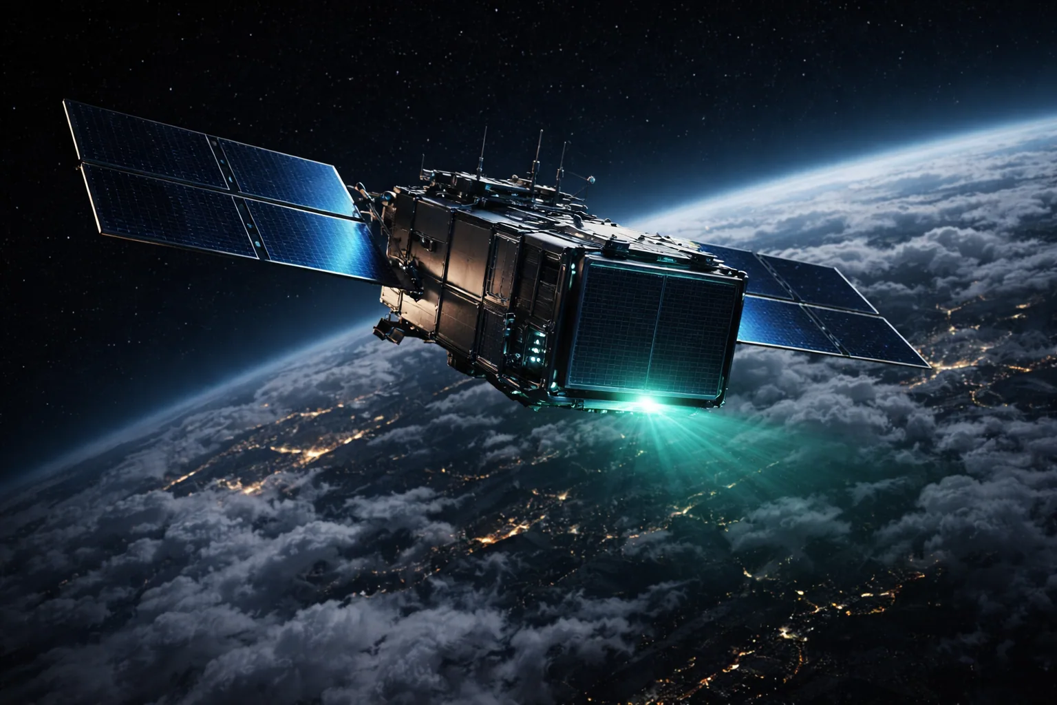 SAR Satellite Background